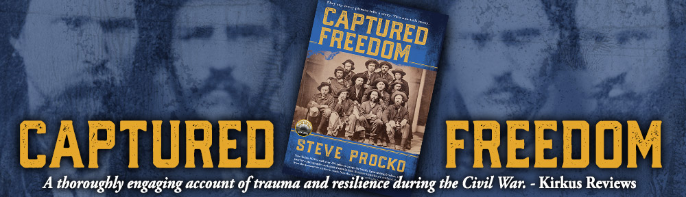Captured Freedom - An epic, true story about a group of Union POWs who successfully escape a Confederate prison and walk hundreds of miles to freedom in the Winter of 1864.